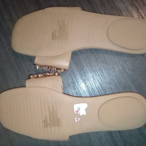 STEVE MADDEN Malina Gemstone Slide Sandal - NEW NWOT Women's Size 7 - Picture 3 of 4